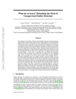 What do we learn? Debunking the Myth of Unsupervised Outlier Detection