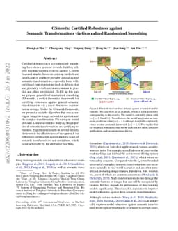 GSmooth: Certified Robustness against Semantic Transformations via
  Generalized Randomized Smoothing