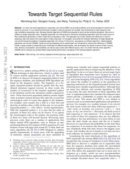 Towards Target Sequential Rules