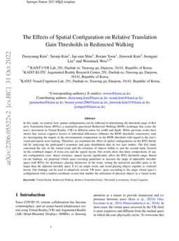 The Effects of Spatial Configuration on Relative Translation Gain
  Thresholds in Redirected Walking