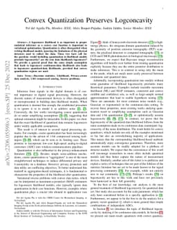 Convex Quantization Preserves Logconcavity