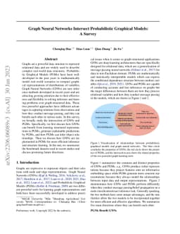 Graph Neural Networks Intersect Probabilistic Graphical Models: A Survey