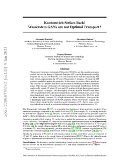 Kantorovich Strikes Back! Wasserstein GANs are not Optimal Transport?