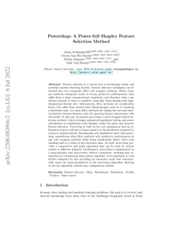 Powershap: A Power-full Shapley Feature Selection Method