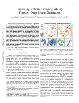 Improving Robotic Grasping Ability Through Deep Shape Generation