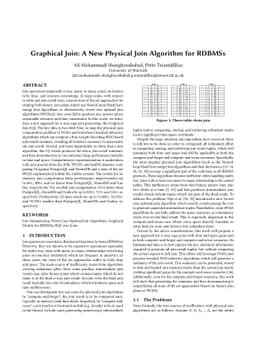 Graphical Join: A New Physical Join Algorithm for RDBMSs