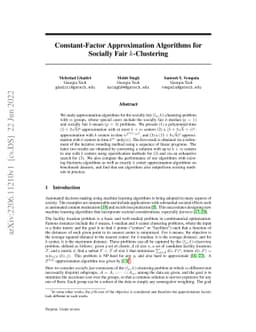 Constant-Factor Approximation Algorithms for Socially Fair
  $k$-Clustering