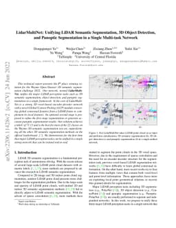 LidarMultiNet: Unifying LiDAR Semantic Segmentation, 3D Object
  Detection, and Panoptic Segmentation in a Single Multi-task Network