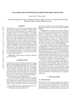 Excavating RoI Attention for Underwater Object Detection