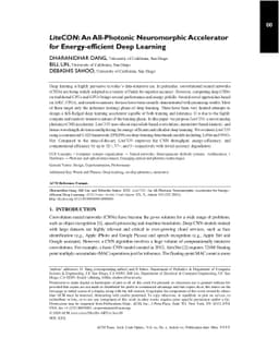 LiteCON: An All-Photonic Neuromorphic Accelerator for Energy-efficient
  Deep Learning (Preprint)