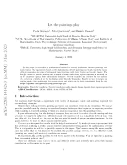 Let the paintings play