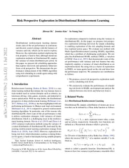Risk Perspective Exploration in Distributional Reinforcement Learning