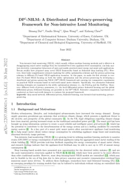 DP$^2$-NILM: A Distributed and Privacy-preserving Framework for
  Non-intrusive Load Monitoring