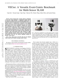 VECtor: A Versatile Event-Centric Benchmark for Multi-Sensor SLAM