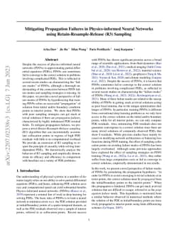 Mitigating Propagation Failures in Physics-informed Neural Networks
  using Retain-Resample-Release (R3) Sampling