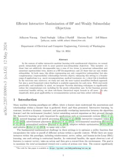 Online SuBmodular + SuPermodular (BP) Maximization with Bandit Feedback