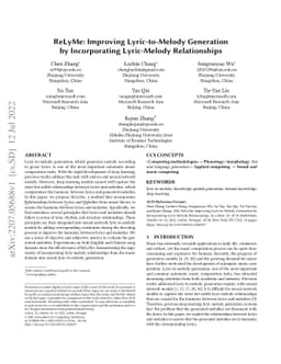 ReLyMe: Improving Lyric-to-Melody Generation by Incorporating
  Lyric-Melody Relationships