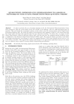QT-Routenet: Improved GNN generalization to larger 5G networks by
  fine-tuning predictions from queueing theory