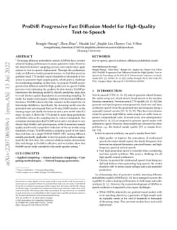 ProDiff: Progressive Fast Diffusion Model For High-Quality
  Text-to-Speech