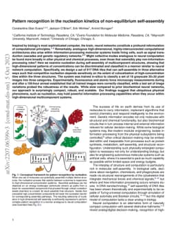 Pattern recognition in the nucleation kinetics of non-equilibrium
  self-assembly