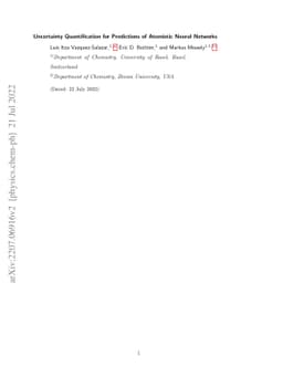 Uncertainty quantification for predictions of atomistic neural networks