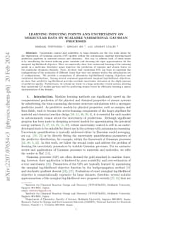 Learning inducing points and uncertainty on molecular data by scalable
  variational Gaussian processes