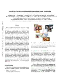 Balanced Contrastive Learning for Long-Tailed Visual Recognition