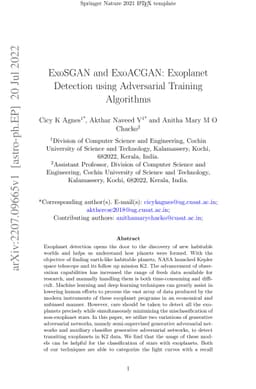 ExoSGAN and ExoACGAN: Exoplanet Detection using Adversarial Training
  Algorithms