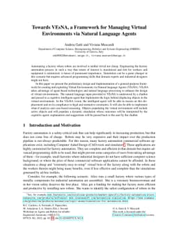 Towards VEsNA, a Framework for Managing Virtual Environments via Natural
  Language Agents