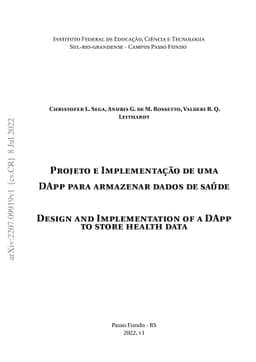 Design and implementation of a DApp to store health data