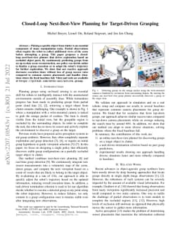 Closed-Loop Next-Best-View Planning for Target-Driven Grasping