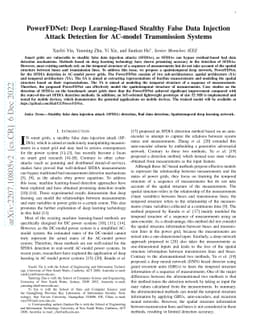 PowerFDNet: Deep Learning-Based Stealthy False Data Injection Attack
  Detection for AC-model Transmission Systems