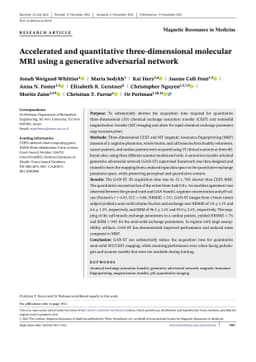 Accelerated and Quantitative 3D Semisolid MT/CEST Imaging using a
  Generative Adversarial Network (GAN-CEST)