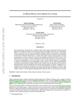 A Deep Dive into Deep Cluster