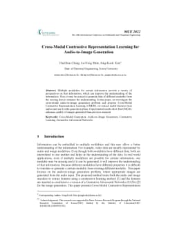 Cross-Modal Contrastive Representation Learning for Audio-to-Image
  Generation