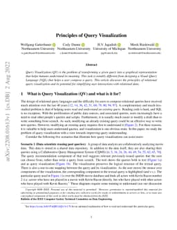 Principles of Query Visualization