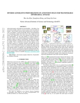 Diverse Generative Perturbations on Attention Space for Transferable
  Adversarial Attacks