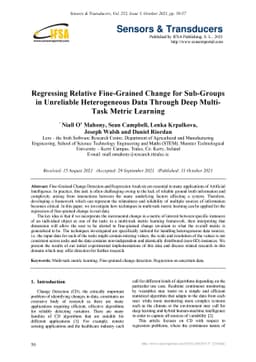 Regressing Relative Fine-Grained Change for Sub-Groups in Unreliable
  Heterogeneous Data Through Deep Multi-Task Metric Learning