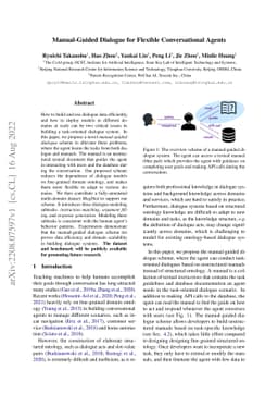 Manual-Guided Dialogue for Flexible Conversational Agents