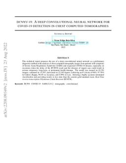 DCNNV-19: A Deep Convolutional Neural Network for COVID-19 Detection in
  Chest Computed Tomographies