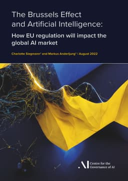 The Brussels Effect and Artificial Intelligence: How EU regulation will
  impact the global AI market