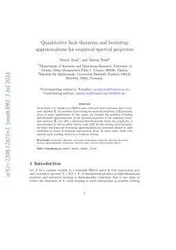 Quantitative limit theorems and bootstrap approximations for empirical
  spectral projectors