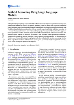 Faithful Reasoning Using Large Language Models