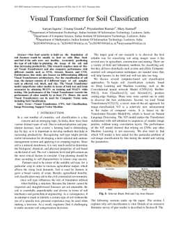 Visual Transformer for Soil Classification