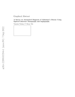 A Survey on Automated Diagnosis of Alzheimer's Disease Using Optical
  Coherence Tomography and Angiography