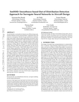 SmOOD: Smoothness-based Out-of-Distribution Detection Approach for
  Surrogate Neural Networks in Aircraft Design