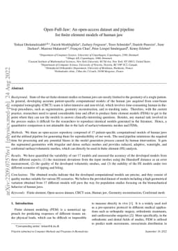 Open-Full-Jaw: An open-access dataset and pipeline for finite element
  models of human jaw