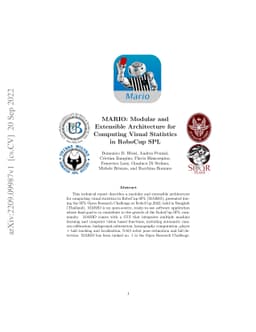 MARIO: Modular and Extensible Architecture for Computing Visual
  Statistics in RoboCup SPL