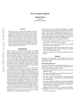News Category Dataset