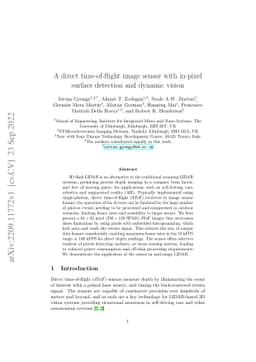 A direct time-of-flight image sensor with in-pixel surface detection and
  dynamic vision